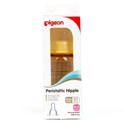 Bình sữa em bé Pigeon nhựa PPSU cổ hẹp 160ml
