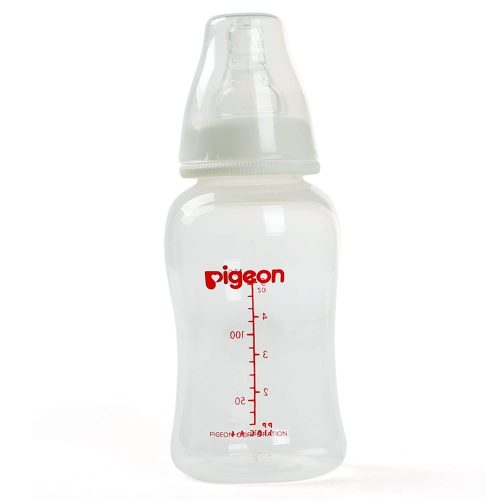 binh-sua-pigeon-streamline-150ml-1 Bình sữa cho bé Pigeon Streamline nhựa PP cổ hẹp 150ml