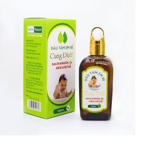 dau-tam-em-be-cung-dinh-100ml-1 Dầu tắm em bé Cung Đình 100ml dành cho bé