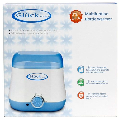 Máy hâm sữa 2 bình cho bé Gluck