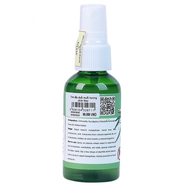 Tinh dầu xịt chống muỗi cho bé HAEVA - MAY CHANG 50ml