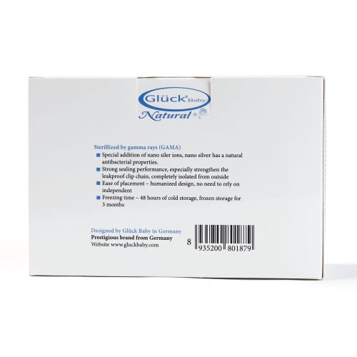 Túi trữ sữa Gluck Baby 3D  250ml gồm 30 túi