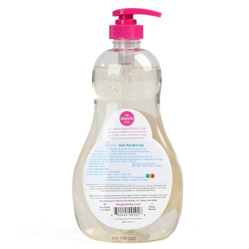 Nước rửa bình sữa Dapple chai 500ml