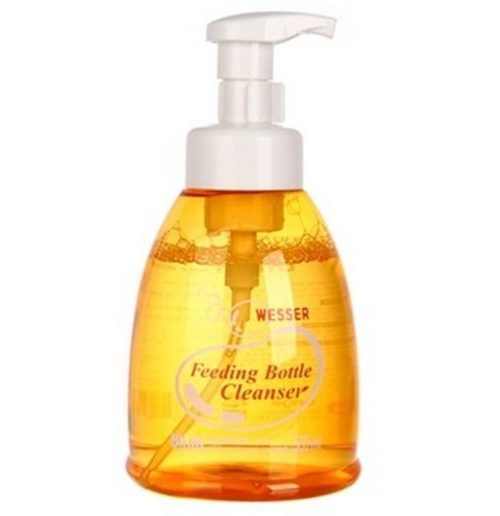 Nước rửa bình sữa & rau quả Wesser 500ml