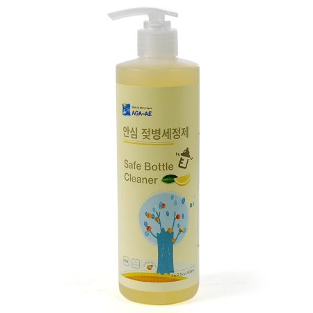 nuoc-rua-binh-sua-huong-cam-chai-500ml Nước rửa bình sữa Hàn QuốcAGA-AE hương cam dạng chai 500ml