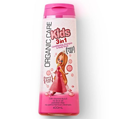 Sữa tắm gội cho trẻ 3IN1 Organic Care Berry Bliss 400ml