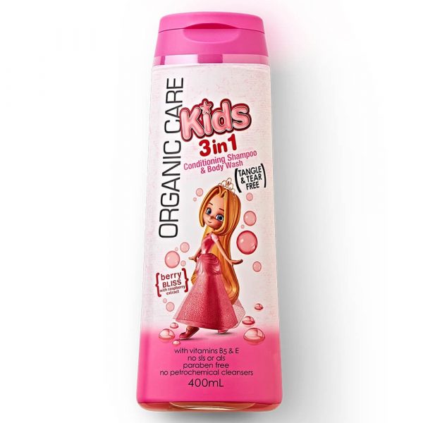 Sữa tắm gội cho trẻ 3IN1 Organic Care Berry Bliss 400ml