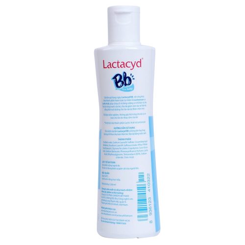 sữa tắm gội hằng ngày cho trẻ em lactacyd