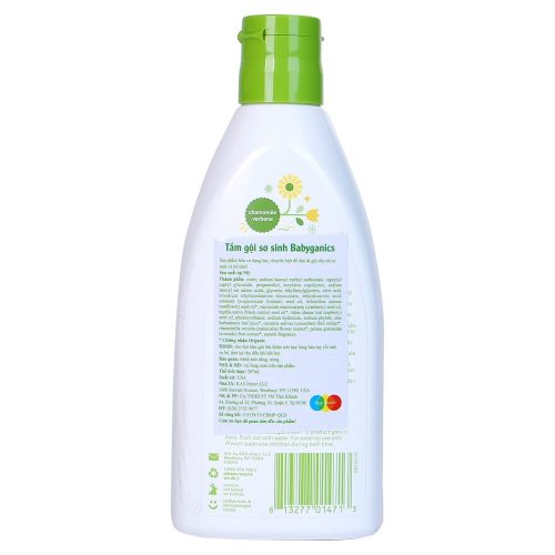 tắm gội sơ sinh babyganics