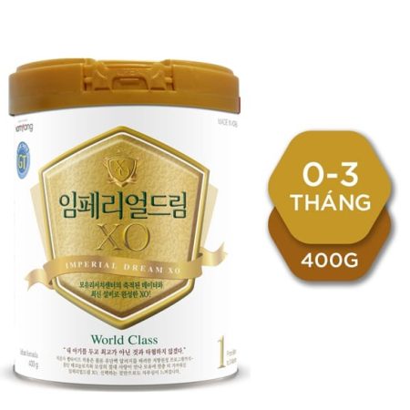 Sữa Bột Hàn Namyang Imperial Dream XO1 GT VP Milk cho trẻ từ 0 đến 3 tháng tuổi Sữa Bột Hàn Namyang Imperial Dream XO1 GT VP Milk cho trẻ từ 0 đến 3 tháng tuổi