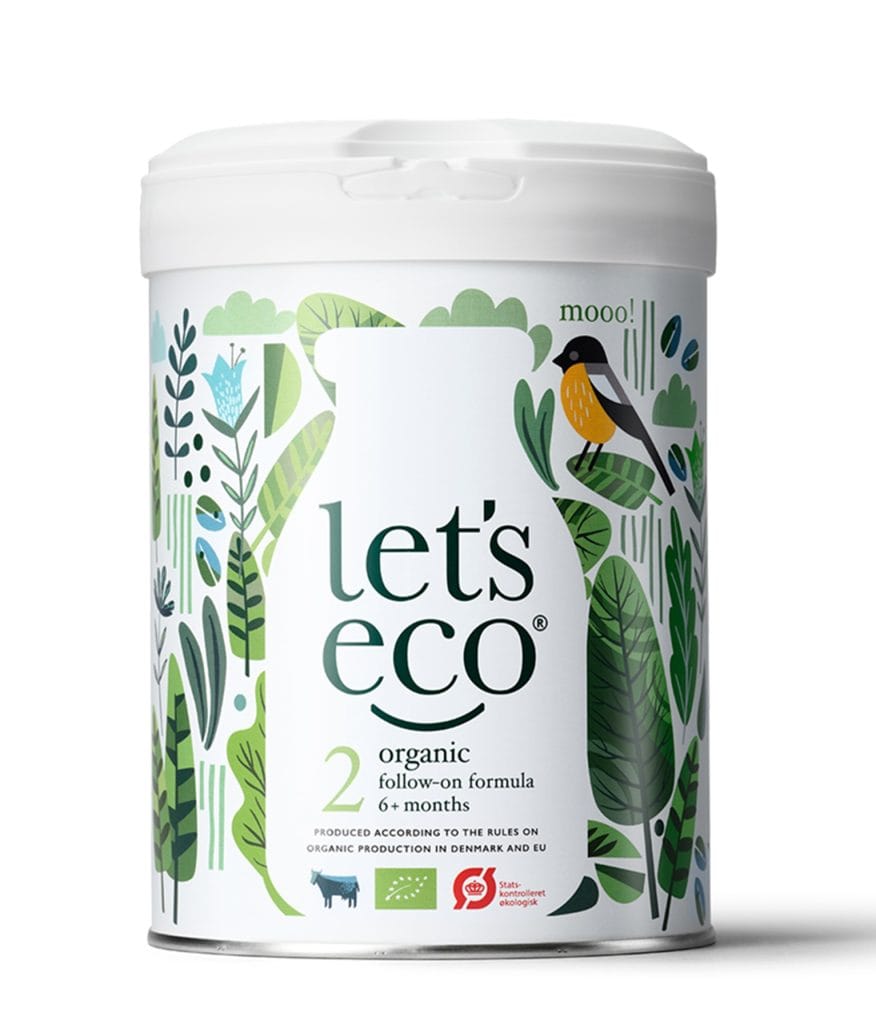 sữa bột cho bé Let's Eco từ 6-10 tháng tuổi