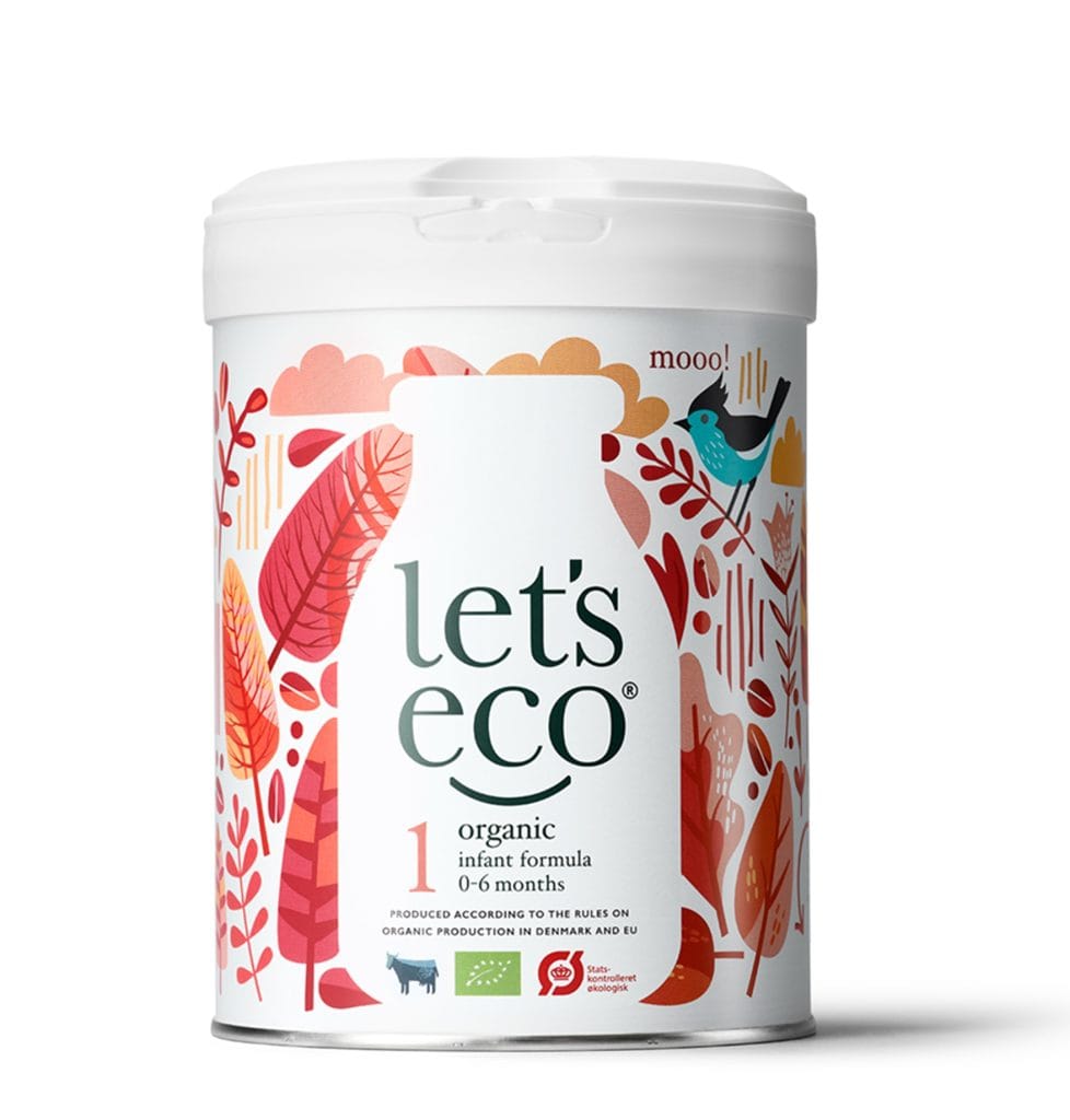 sữa bột hữu cơ Let's Eco từ 0-6 tháng